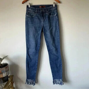 Anthropologie | Joe's Jeans The Icon  Ferra Ankle Skinny With Frayed Hem